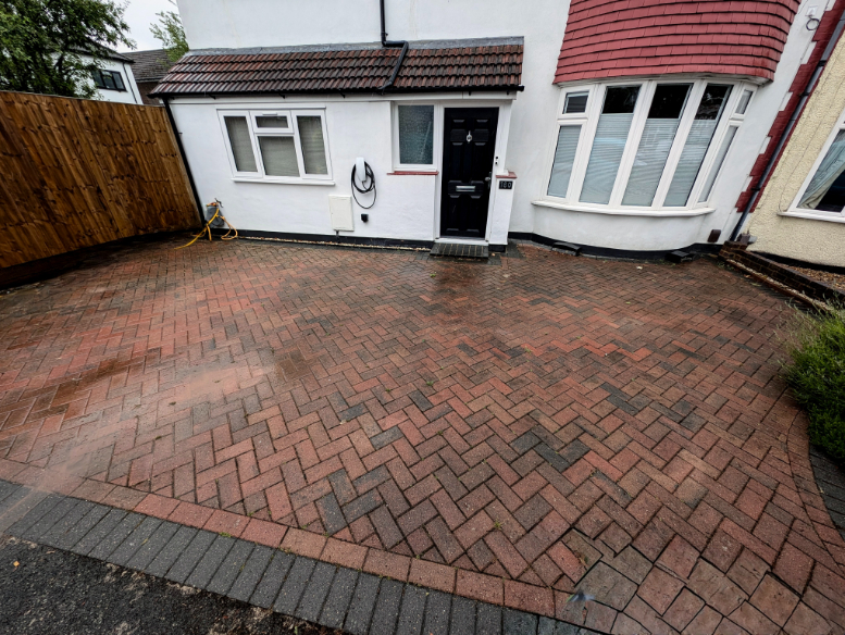 Before cleaning - driveway2