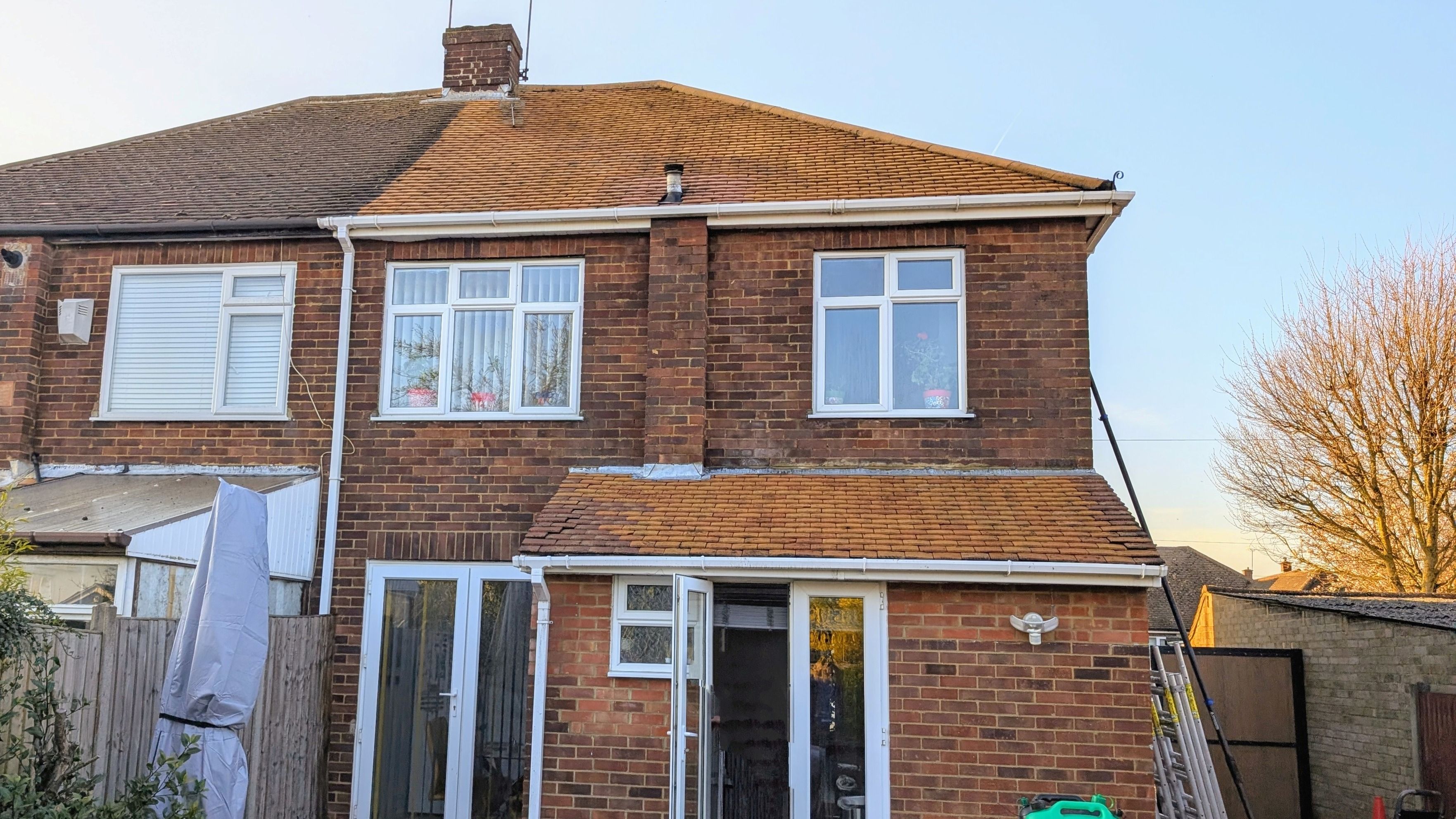 After cleaning - roof1