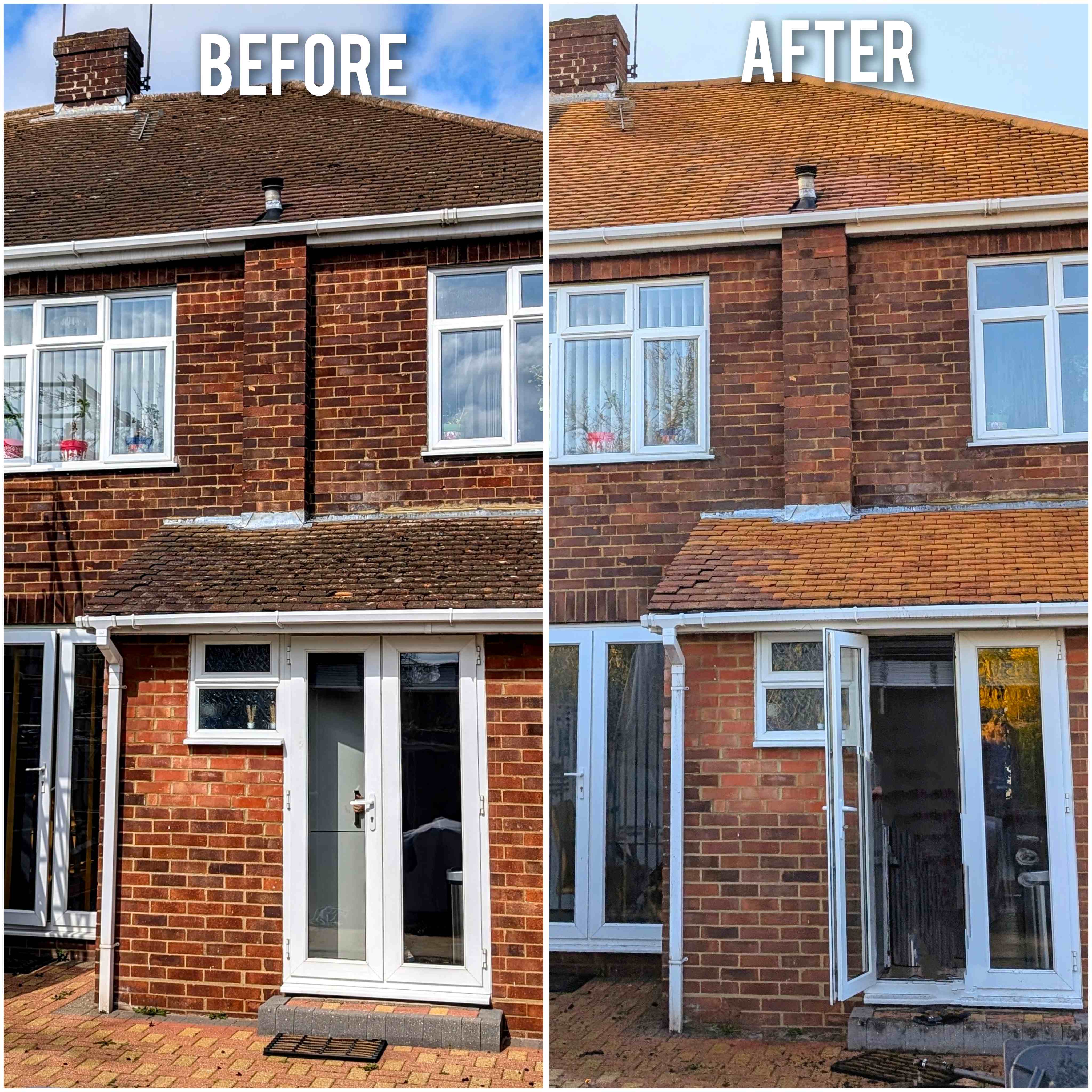 Exterior cleaning project