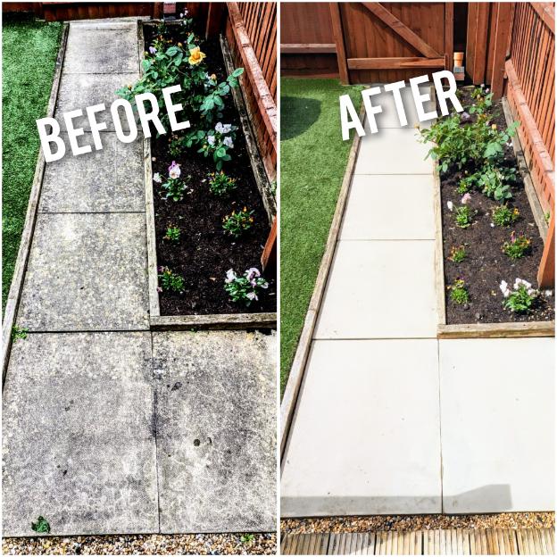 Gutter cleaning project